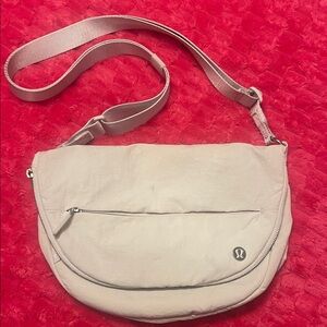 lululemon athletica Light Pink Crossbody Bag